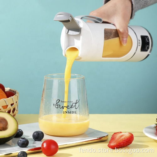 Portable Rechargeable Electric Vacuum Blender for Hot Sale: 450ml Automatic Fruit Juicer